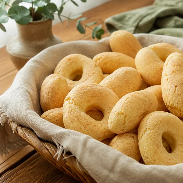 Imagem ilustrativa de biscoitos de polvilho