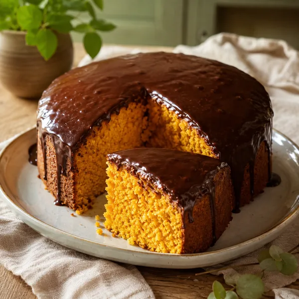 Imagem ilustrativa de bolo de cenoura